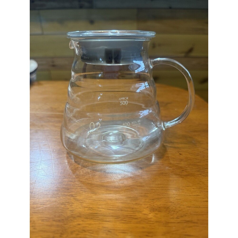 Hario V60 02 Glass Carafe Only With Lid